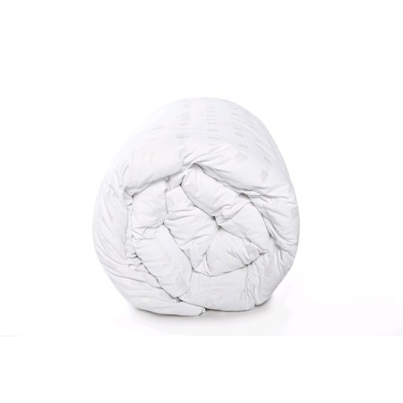 The blanket is weighed with granules, size 110 × 140 cm, tick, white