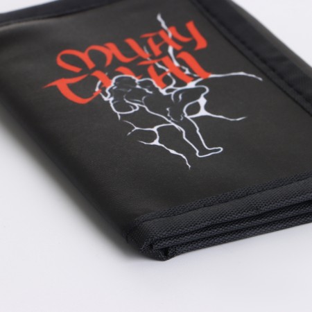 Children's wallet on Velcro "chosen", black color-2