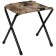 Folding country chair, brown camouflage
