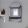 Lime mirror, wall, with a shelf, 39 × 58 cm