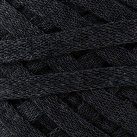 Knitted yarn "Ribbon" 85m/170 ± 5 g (graphite)-2