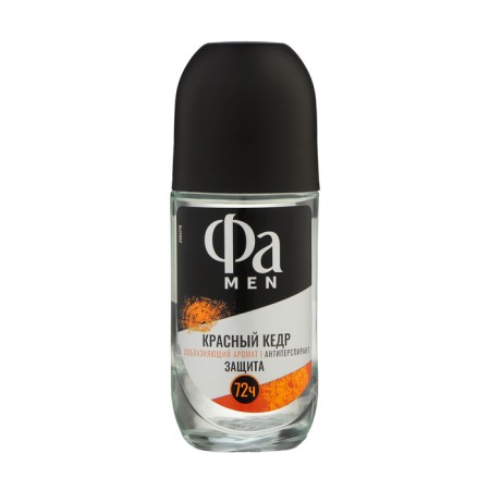 Deodorant Roller FA MEN Red CEDARWOOD, 50 ml