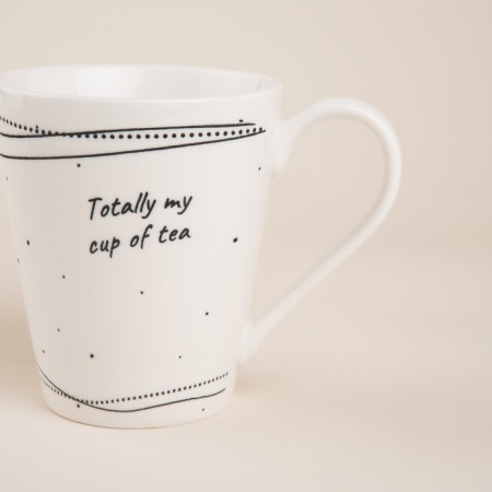 Набор кружек керамических SL Home «Милый дом», 350 мл, цвет белый-1