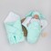 Set for discharge Demi-season Kinderlitto Star Paths, 5 items, height 50-56 cm, mint color