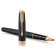 Parker Sonnet Core T528 Matte Black GT F 0.5 mm, brass body, black ink (1931518)