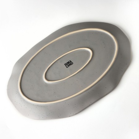 Ceramic Ceramic dish, 23 x 34 cm-4