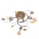 Ebby chandelier BP 3x40W E27 Gold Model: 2612374