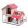Puppet house, with furniture "country cottage"