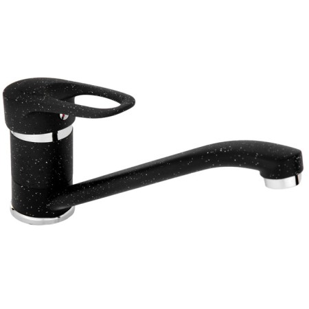 Accoona A4130F kitchen mixer, single -leaf, black, matte