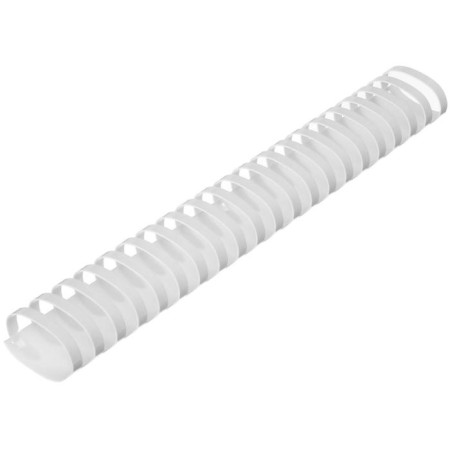 Plastic binding springs, d = 45mm, 50 pieces, sew 341-410 sheets, white gelos-2