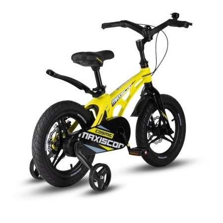 Bicycle 14 ’’ maxiscoo cosmic deluxe plus, color yellow matte-3