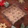Bearbox, confectionery packaging, "Christmas Night", 12 x 12 x 3 cm, New Year