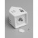 LED figure "House" 6x6x9.5 cm, 1 LED, LR44X3 (in the set), T/white