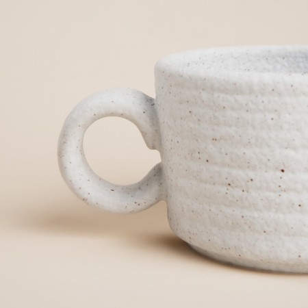 Porcelain mug SL Home "Arena Blanca", 330 ml, white color-2