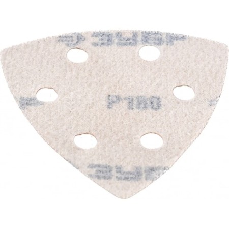 Triangle grinding bison 35583-180, perforated, P180, 93 x 93 x 93 mm, 5 pcs.-1