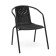 Sadovy chair, 53 x 61 x 73 cm, frame 24 x 0.8 mm, load up to 100 kg, black