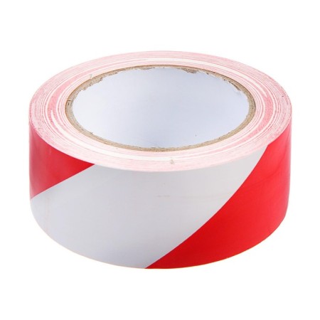 Tape tile tundra, adhesive, red-white, 150 μm, 48 mm x 33 m 33 m-3