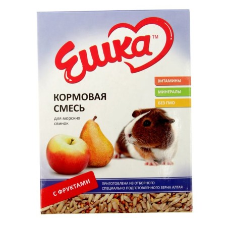 Fodge mixture "Eshka" for guinea pigs, with fruits, 450 g-1