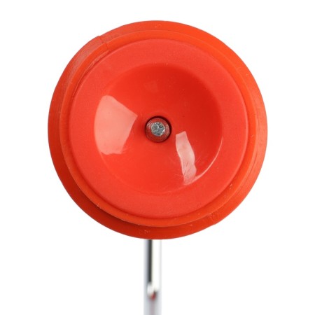 Decorative tundra roller, rubber, "flat brick", handle d = 6 mm, 180 mm-7