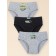 Panties for boys, height 86 cm, color gray, black, 3 pcs