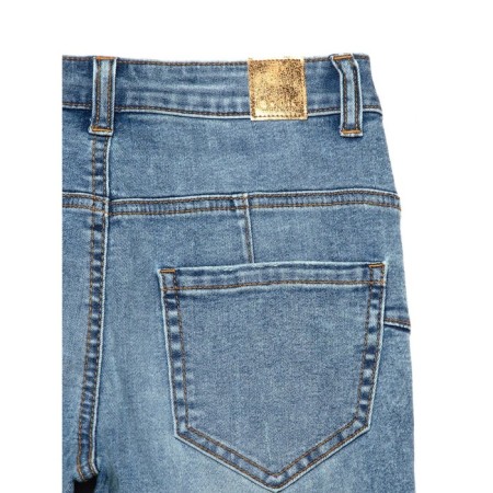 Women's jeans modeling Conte Elegant Skinny, size XL, color Acid Washed Mid Blue-6