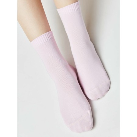 Women's socks with Pikot Conte Elegant Batgirl, size 25, light pink color-5