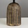 Aurika table lamp E27 40W black and gold 20x20x32 cm