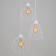 Bayerlux lamp "Batista" 3x40W E27 White 37x37x90cm