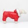 Kombinson "Gloss", size M (DS 30, OG 40, Osh 30 cm, up to 8 kg), red