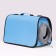 Board-carrier with a window for a muzzle, 42 x 21 x 25 cm, blue