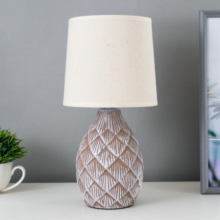 Highway lamp 16559/1BG E14 40W white-beige 15x15x30 cm Risalux