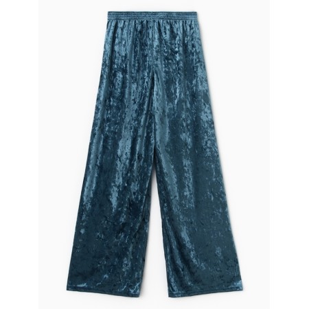 Home pants KAFTAN VELVET 52-54, blue-13