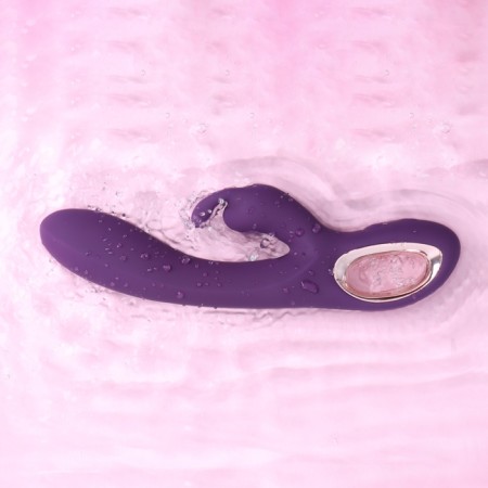 Rabbit Oka Vibrator, clitoris stimulator, G, 10 modes, 22 x 4 cm, purple-6