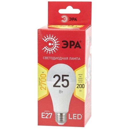 LED LED era Red Line “Pear”, 25 W, E27, 2,000 lm, 2700k, glow warm white-1