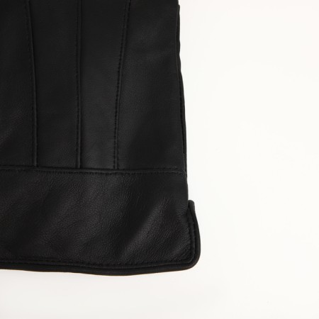 Female gloves, size XL, with insulation, black color-2