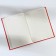 Deliciper of Leduced A5, 160 liters. Solid cover. Leatherette. Red. Cream block