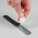 The base and replaceable files for a file, 18 cm, 10 pcs, abrasiveness 80, black color