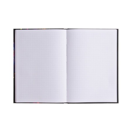 Book for A5 records, 100 sheets, "rose", cardboard cover 7BC, matte lamination, foil embossing, block 60g/2-2