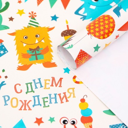 Glossy packaging “Dinosaurus”, 70 × 100 cm, 1 pc.-3