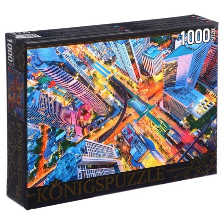 Puzzle "Thailand. Night Bangok ", 1000 elements