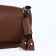Cross-Bodi Bag on a zipper, brown color
