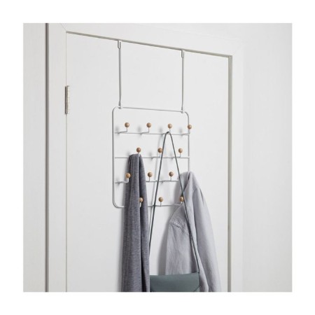 Bits of 14 hooks with drawn mounts Estique, white color-2