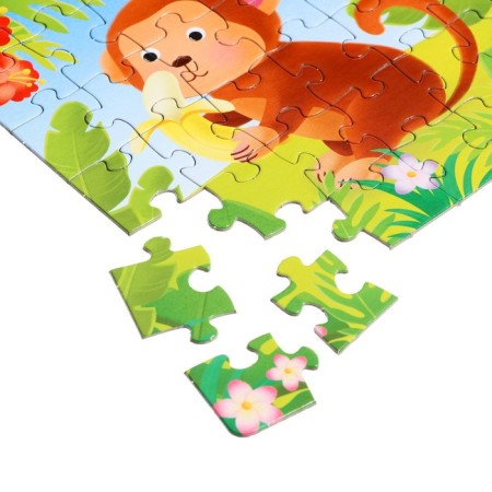 Set of puzzles 4 in 1 "on a large balloon"-5