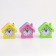 Alarm clock "House", with backlight, 9 x 8.5 cm, mix