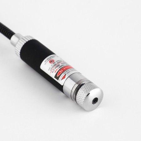 Laser pointer, 405 nm, 1.4 x 8.5 cm, red beam, usb-1
