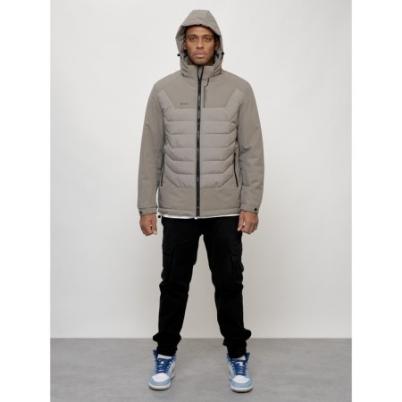 Male spring jacket, size 50, gray color-12