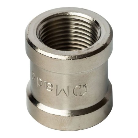 The coupling Stout SFT-0006-003838, 3/8 ", internal/internal carving, nickelled brass-1