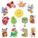 Set for the design "Happy childhood!" 13 details,