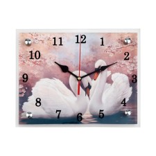 Carty clock is wall-mounted, interior 
