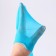 Kapron for dolls and flowers, set 4 pcs., Size 1 pc. - 45 × 6 cm, turquoise color